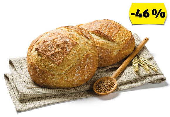 AZON MELEGÉBEN Kovászos cipó, 410 g/darab