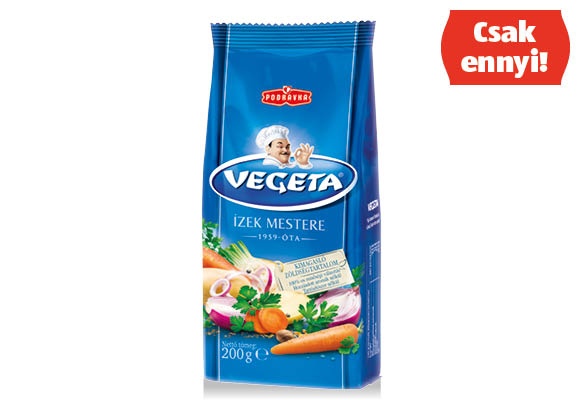 VEGETA Ételízesítő, 200 g/csomag