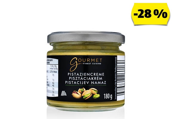 GOURMET Pisztáciakrém, 180 g/üveg