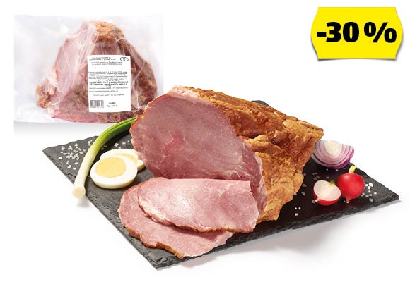 Főtt, füstölt tarja, /kg