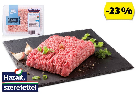 HÚSMESTER Friss darált sertéshús, 500 g/tálca