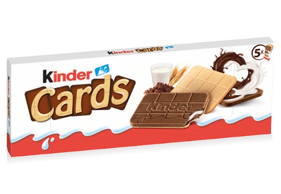 KINDER Cards, 128 g/doboz