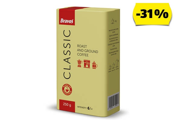 BRAVOS Classic, 250 g/csomag