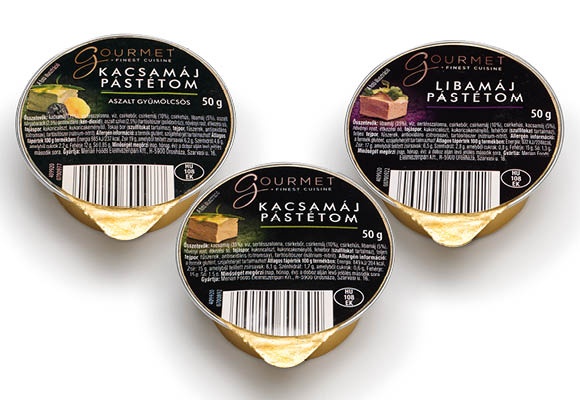 GOURMET Májpástétom, 50 g/tégely