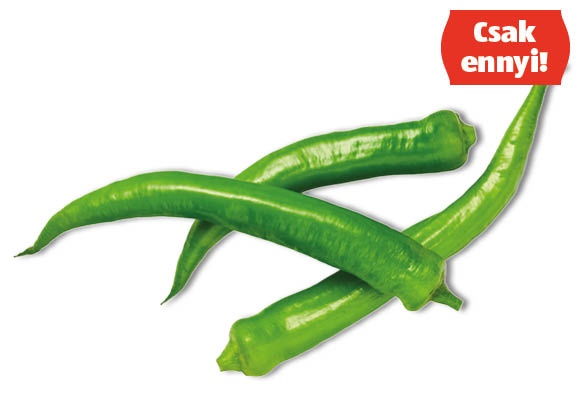 Hegyes erős paprika, /darab
