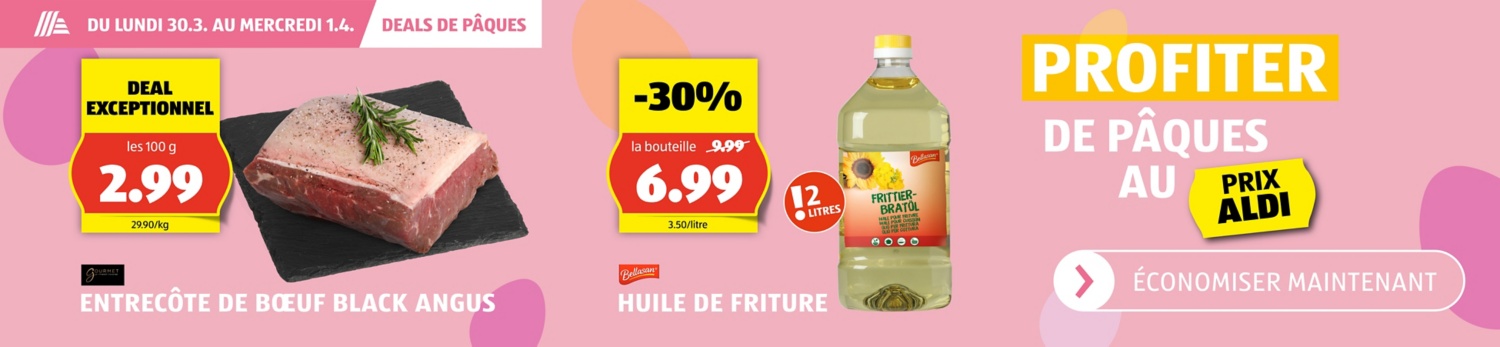 Deals de Pâques