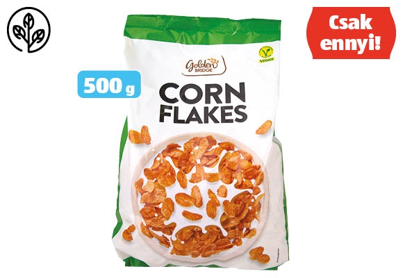 GOLDEN BRIDGE Cornflakes, 500 g/csomag