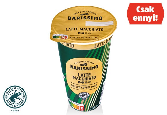BARISSIMO Kávéital, 250 ml/pohár