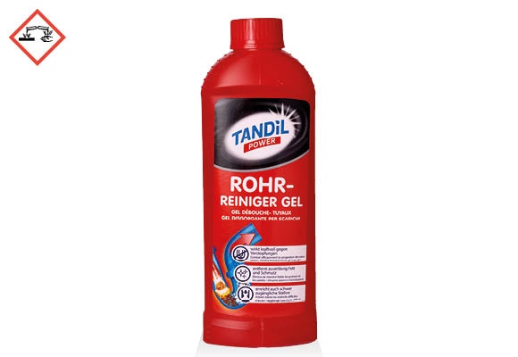 TANDIL Lefolyótisztító gél, 1 l/flakon