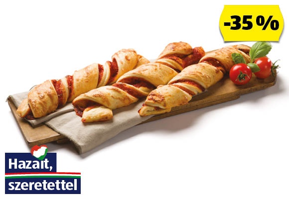 AZON MELEGÉBEN Pizza twister, 100 g/darab