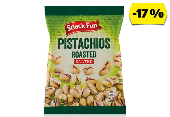 SNACK FUN Pisztácia, 250 g/csomag