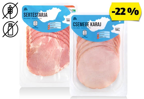 Csemegekaraj vagy sertéstarja, 100 g/csomag