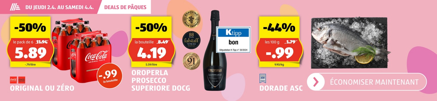Deals de Pâques
