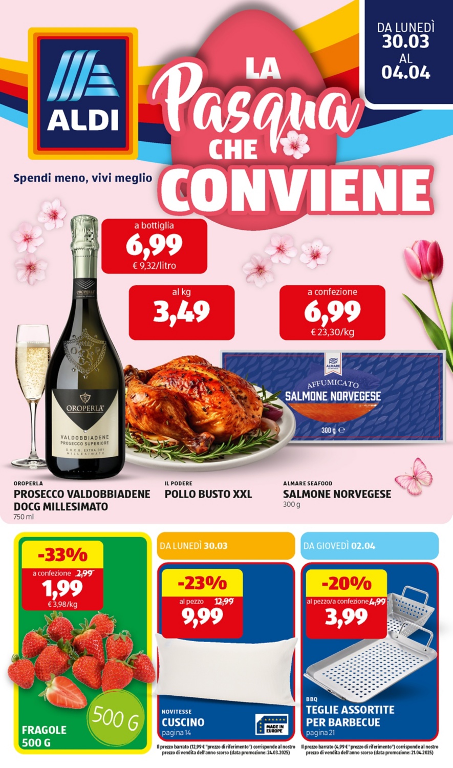 Scopri le offerte da lunedì 30 marzo