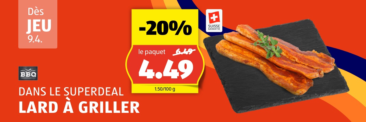 SuperDeal dès jeudi 9.4