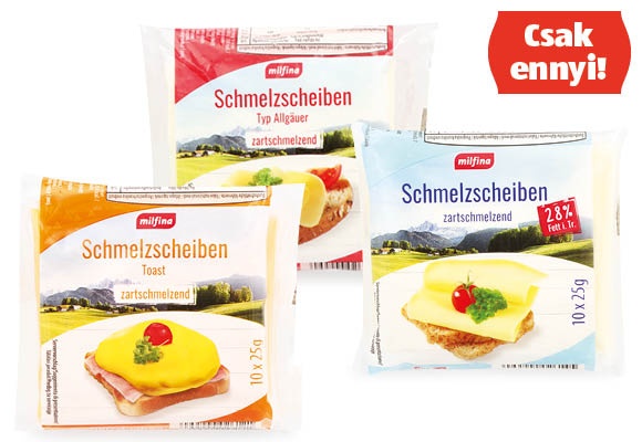 MILFINA Lapkasajt, 250 g/csomag