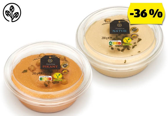 WONNEMEYER Hummusz csicseriborsó-püré, 200 g/tégely