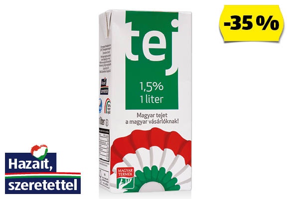 KOKÁRDÁS UHT Tej, 1 l/doboz