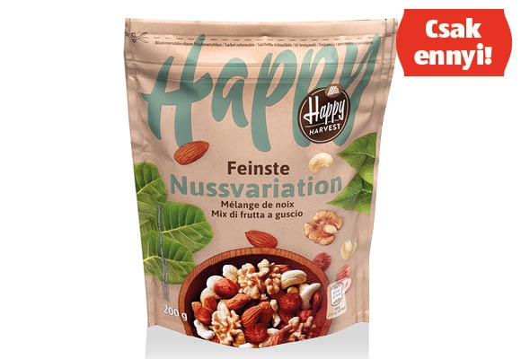 HAPPY HARVEST Diófélék keveréke, 200 g/csomag