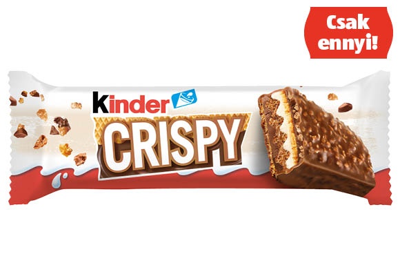KINDER Crispy, 34 g/darab