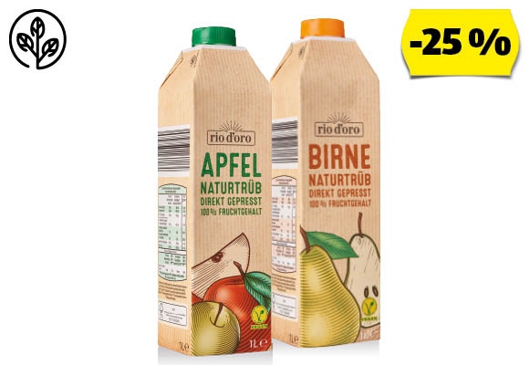 RIO D’ORO Rostos gyümölcslé, 1 l/doboz