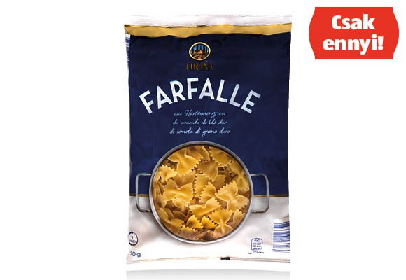 CUCINA Farfalle, 500 g/csomag