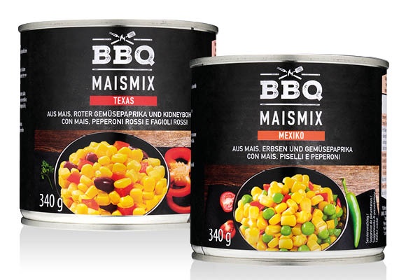 BBQ Kukoricamix, 340 g (280 g)/doboz 
