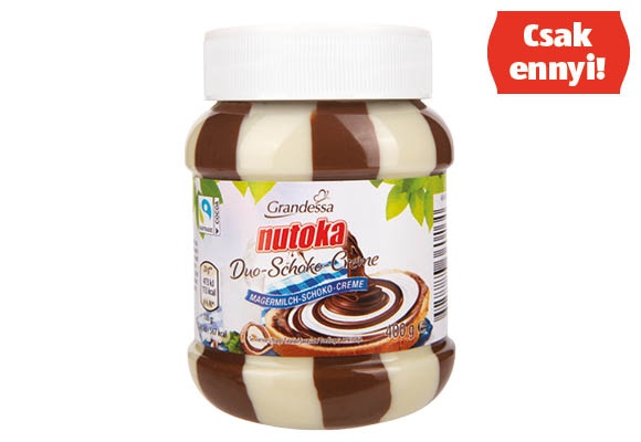NUTOKA Duo-krém, 400 g/üveg