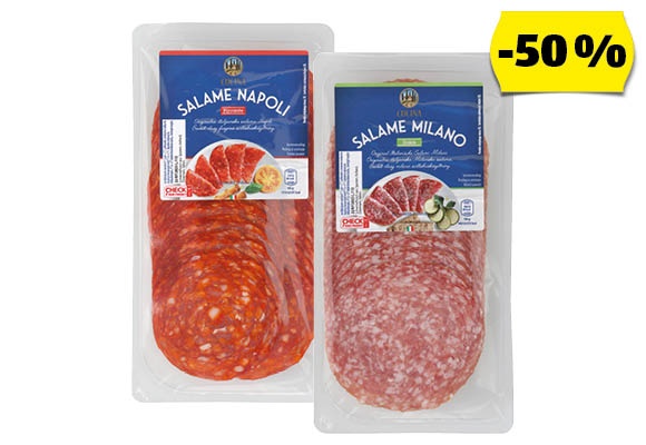 CUCINA Olasz szalámi, 150 g/csomag