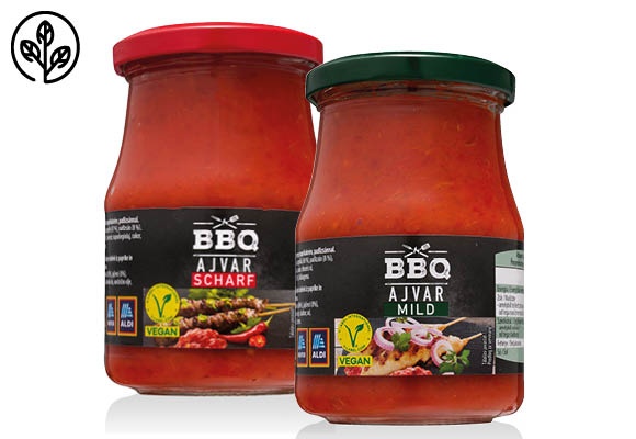 BBQ Ajvár, 350 g/üveg 