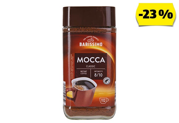 BARISSIMO Kávé Mocca, 200 g/üveg