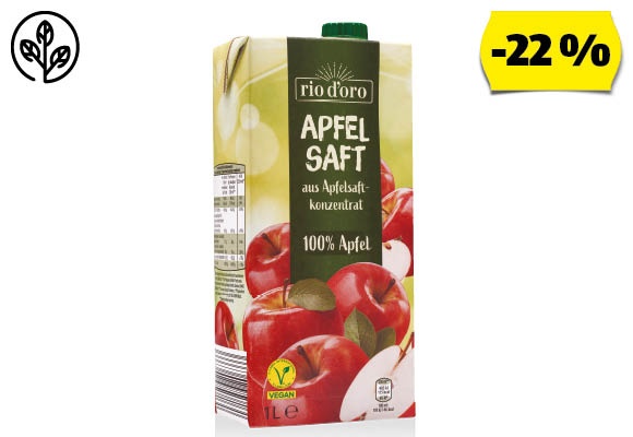 RIO D’ ORO Almalé, 1 l/doboz