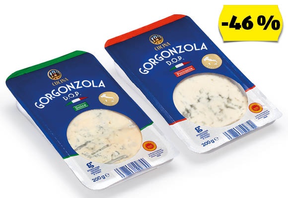 CUCINA Gorgonzola, 200 g/darab