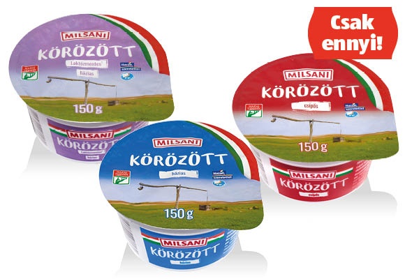 MILSANI Körözött, 150 g/tégely