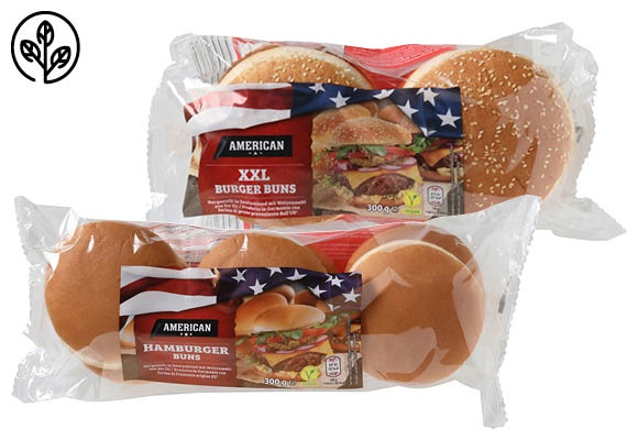 AMERICAN Hamburgerzsemle, 300 g/csomag