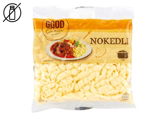 GOOD CHOICE Nokedli, 500 g/csomag