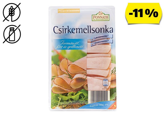Csirkemellsonka, 150 g/csomag