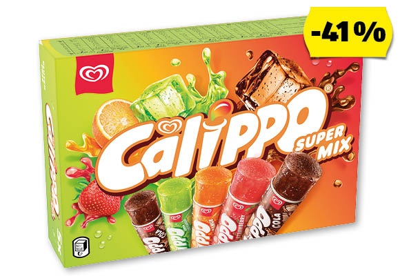 CALIPPO Super mix jégkrém, 5 x 105 ml/doboz