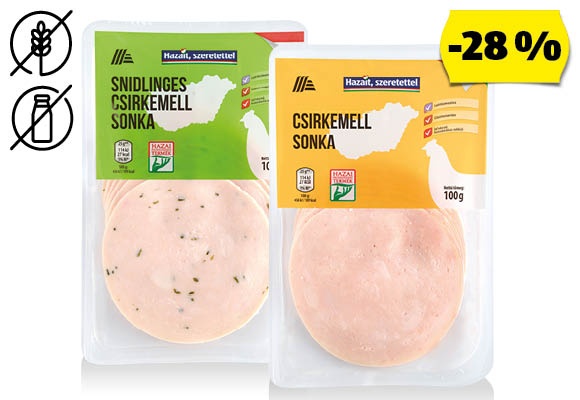 Csirkemellsonka, 100 g/csomag