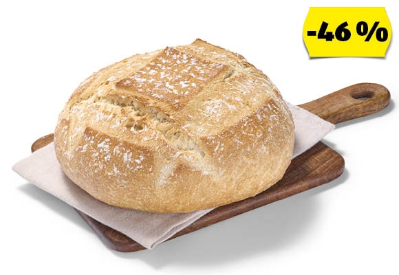 AZON MELEGÉBEN Kovászos cipó, 410 g/darab