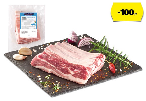 HÚSMESTER Friss sertésoldalas, /kg