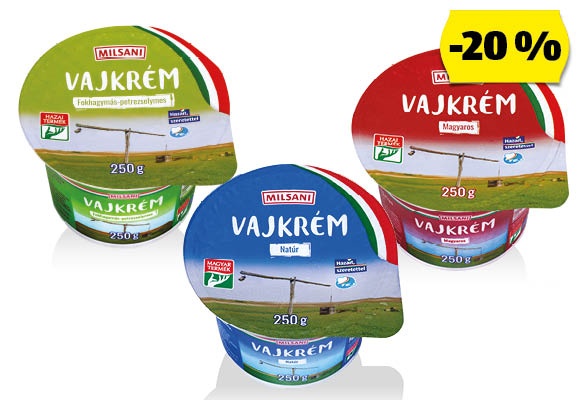MILSANI Vajkrém, 250 g/tégely