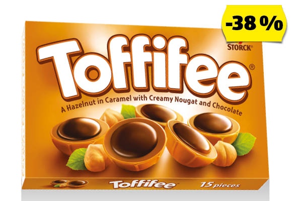 STORCK Toffifee, 125 g/doboz