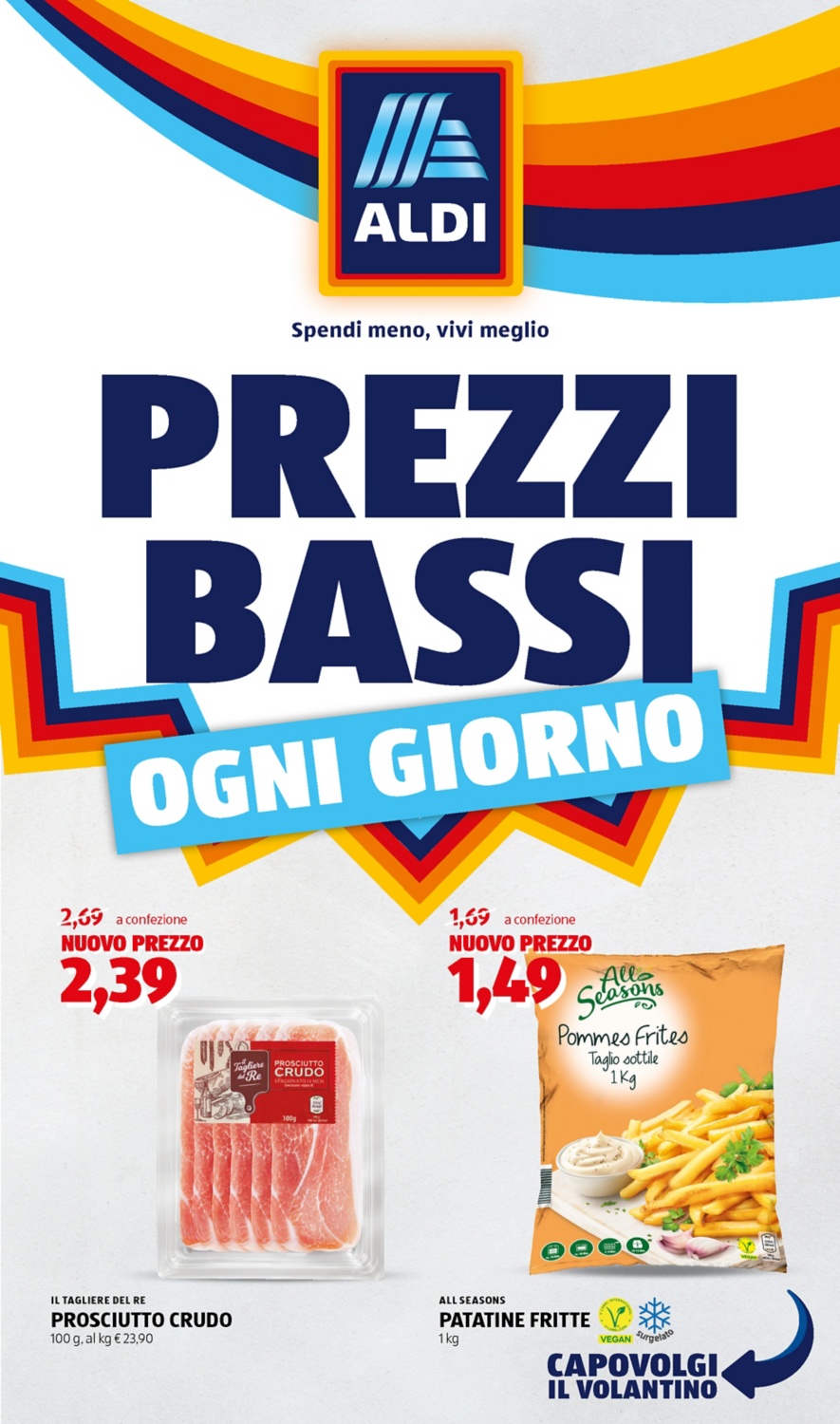 Scopri tutti i prodotti da lunedì 18 maggio
