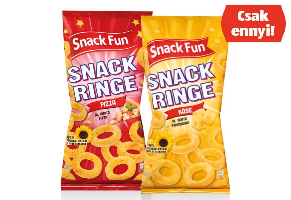 SNACK FUN Snackkarika, 100 g/csomag
