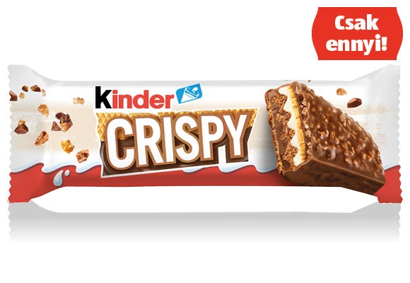 KINDER Crispy, 34 g/darab