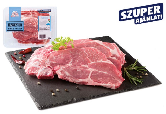 HÚSMESTER Friss sertéstarja, 500 g/tálca