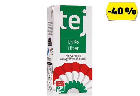 KOKÁRDÁS UHT tej, 1 l/doboz