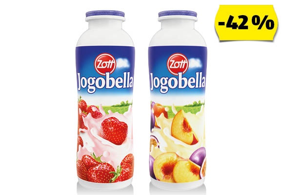 ZOTT Jogobella ivójoghurt, 250 g/palack