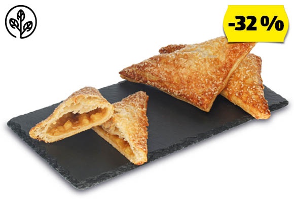 AZON MELEGÉBEN Vegán almás háromszög, 117 g/darab